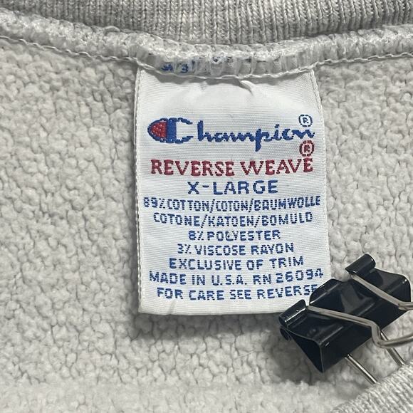 VTG Champion Reverse Weave Sweatshirt Men Medium UNC TarHeels Michael Jordan USA - Picture 8 of 13